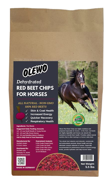 olewo red beets for horses bag 5.5 lb